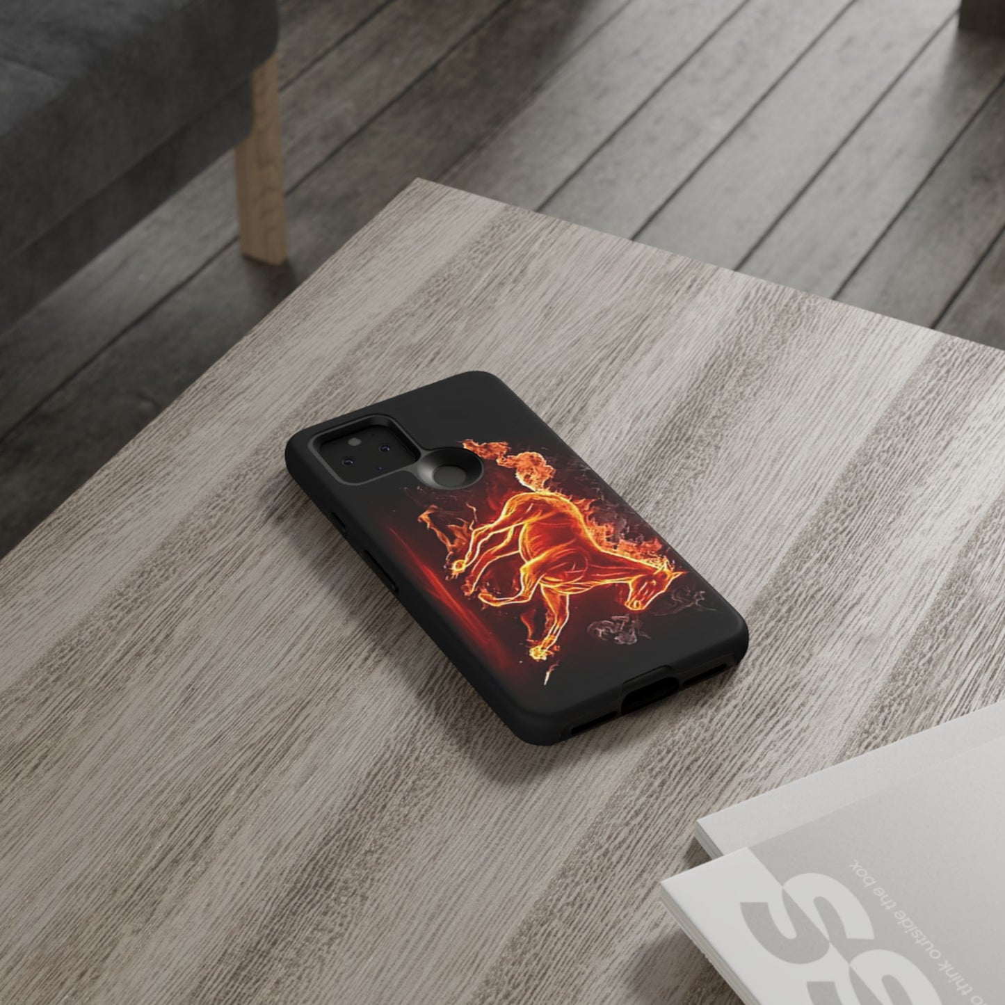 Burning Horse - Whimsical Phone Cases