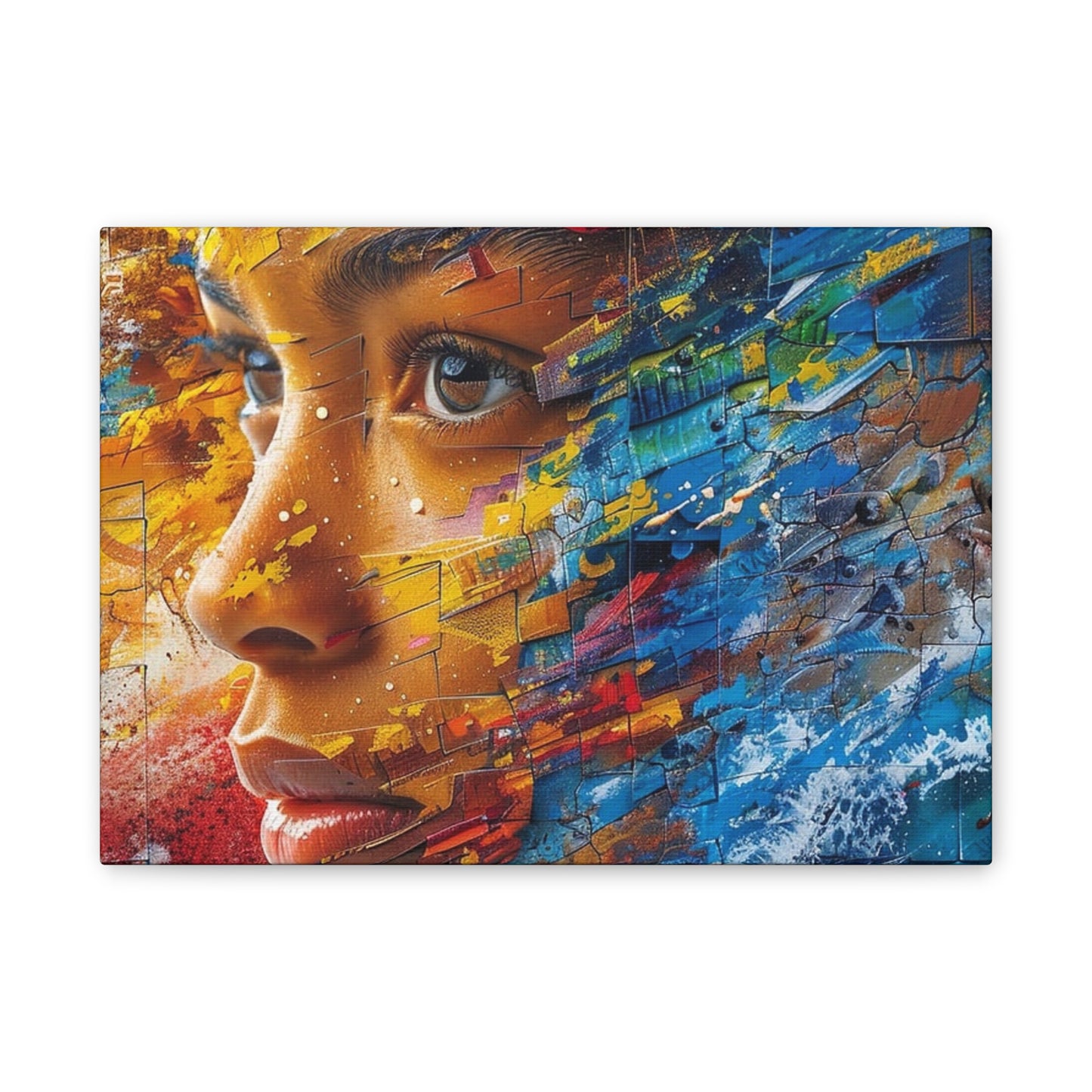 She - Canvas Stretched, 0.75"