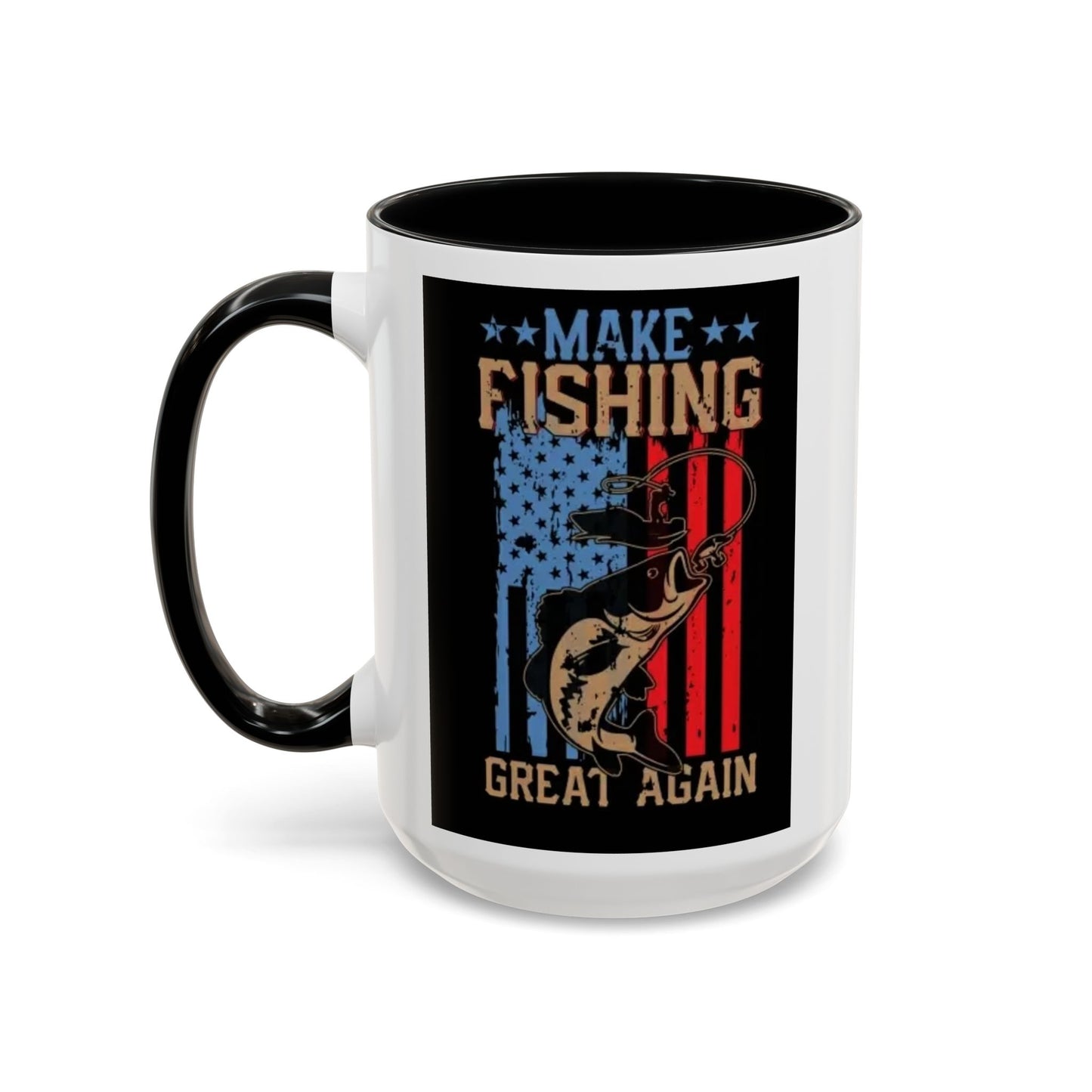 Make Fishing Great Again - Whimsical and Military Mugs