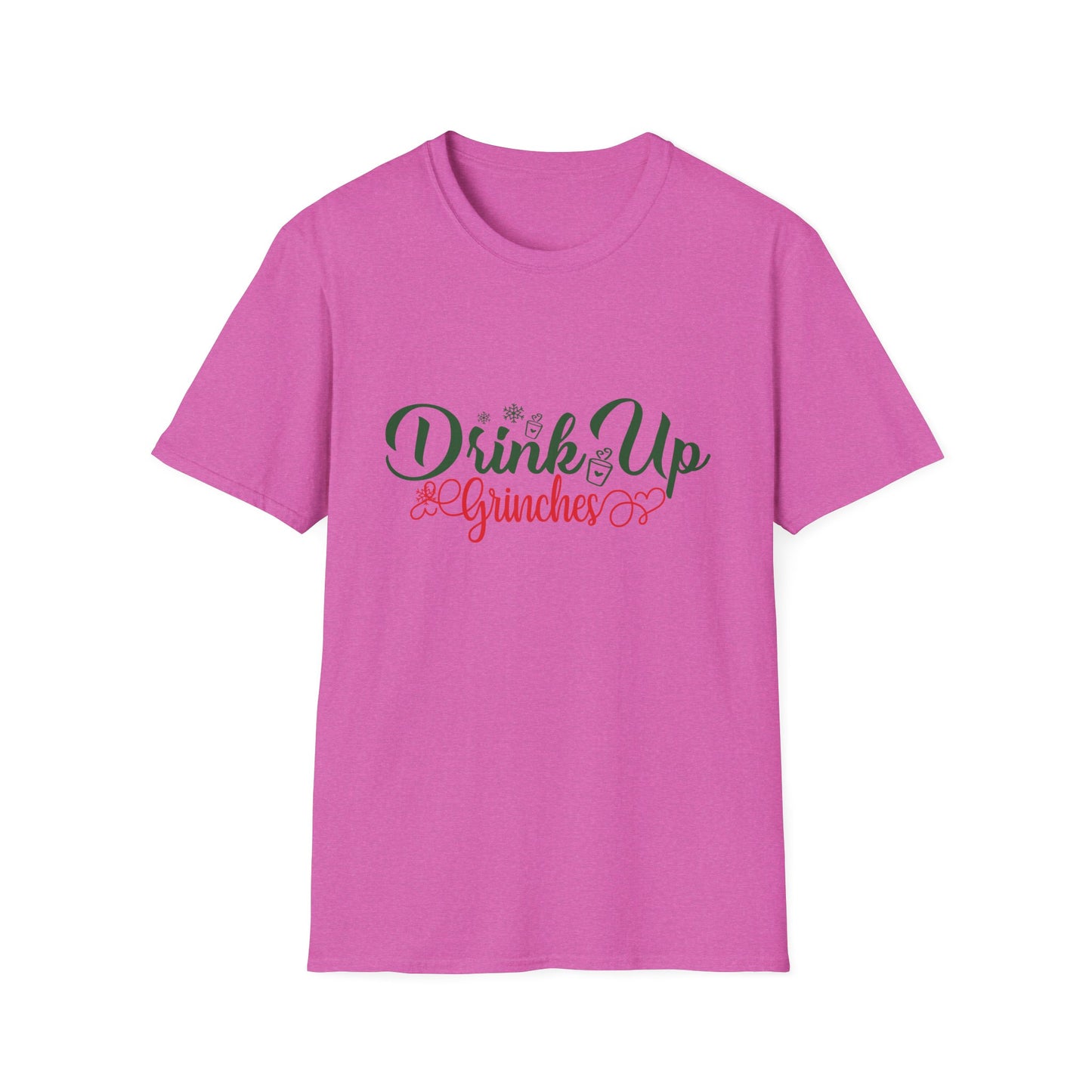 Drink Up -vUnisex Softstyle T-Shirt Christmas