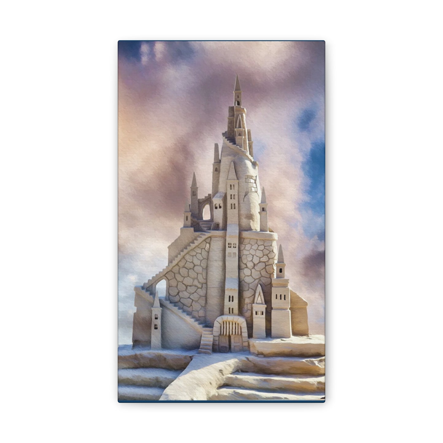 Sand Castle - Canvas Stretched, 0.75"