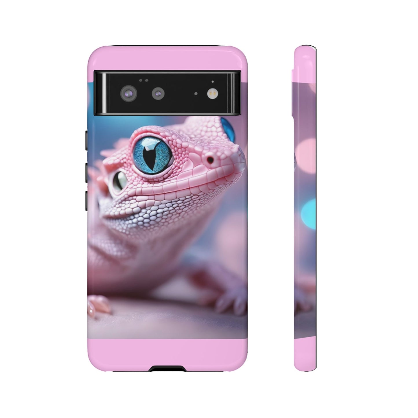 Pink Lizard - Whimsical Phone Cases