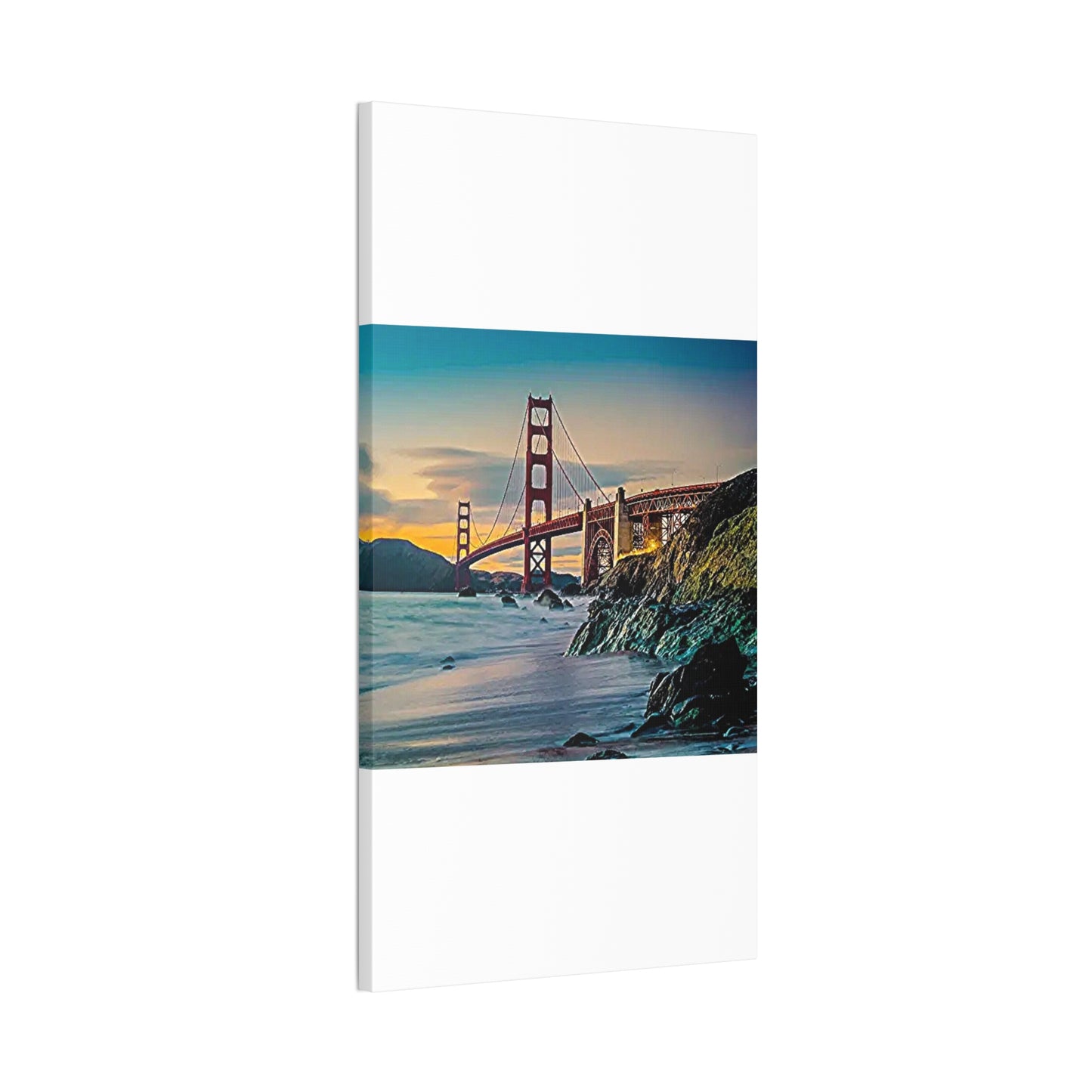 Golden Gate - Canvas Stretched, 0.75"