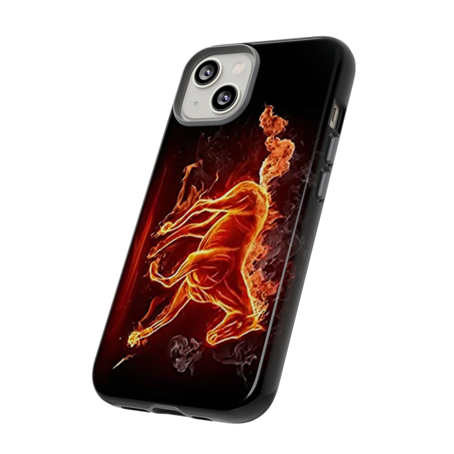 Burning Horse - Whimsical Phone Cases