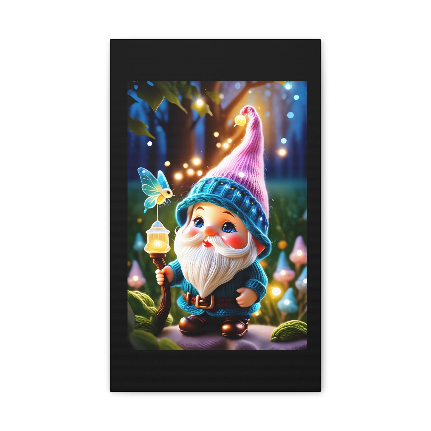 Gnome - Canvas Stretched, 0.75"