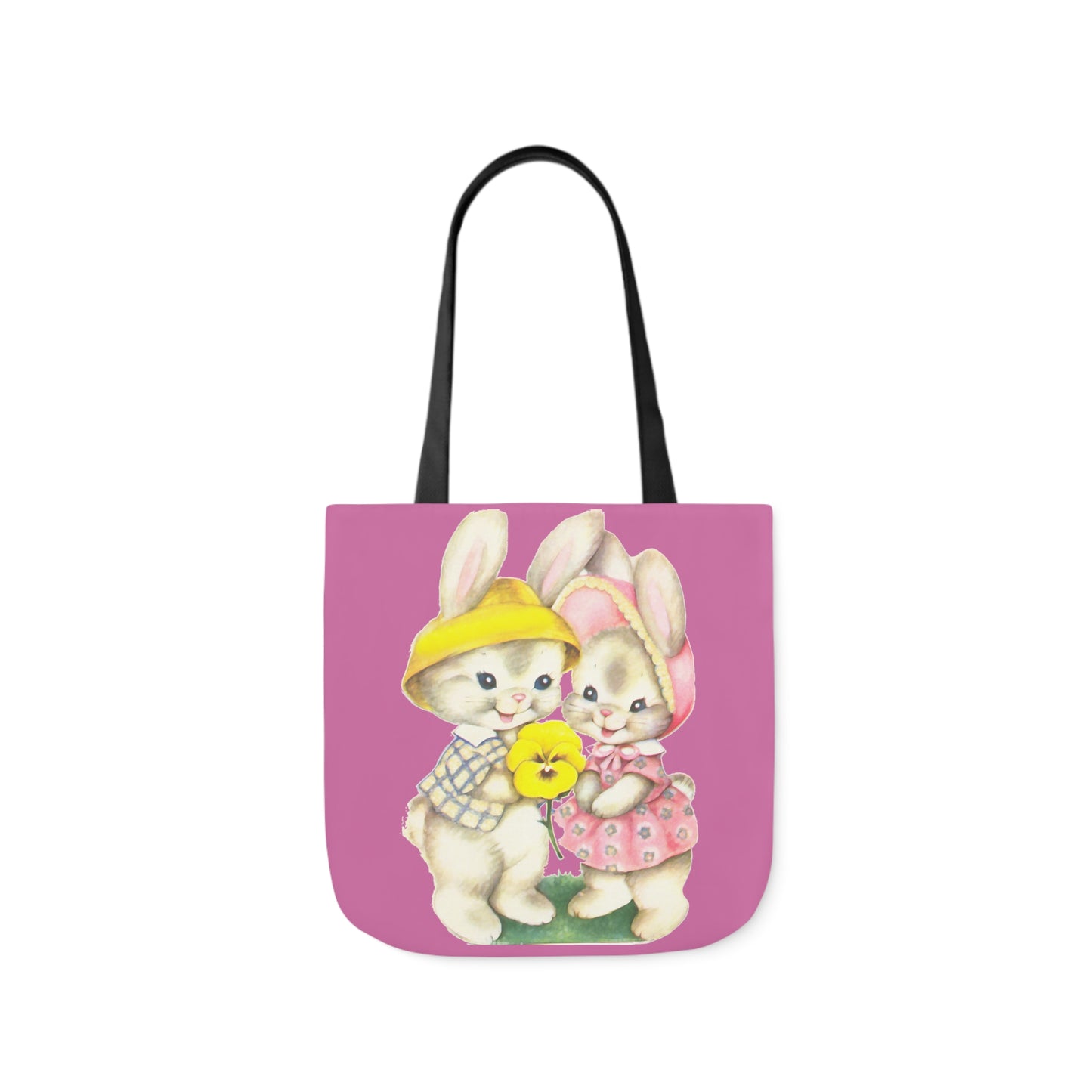 Easter - Canvas Tote Bag, 5-Color Straps