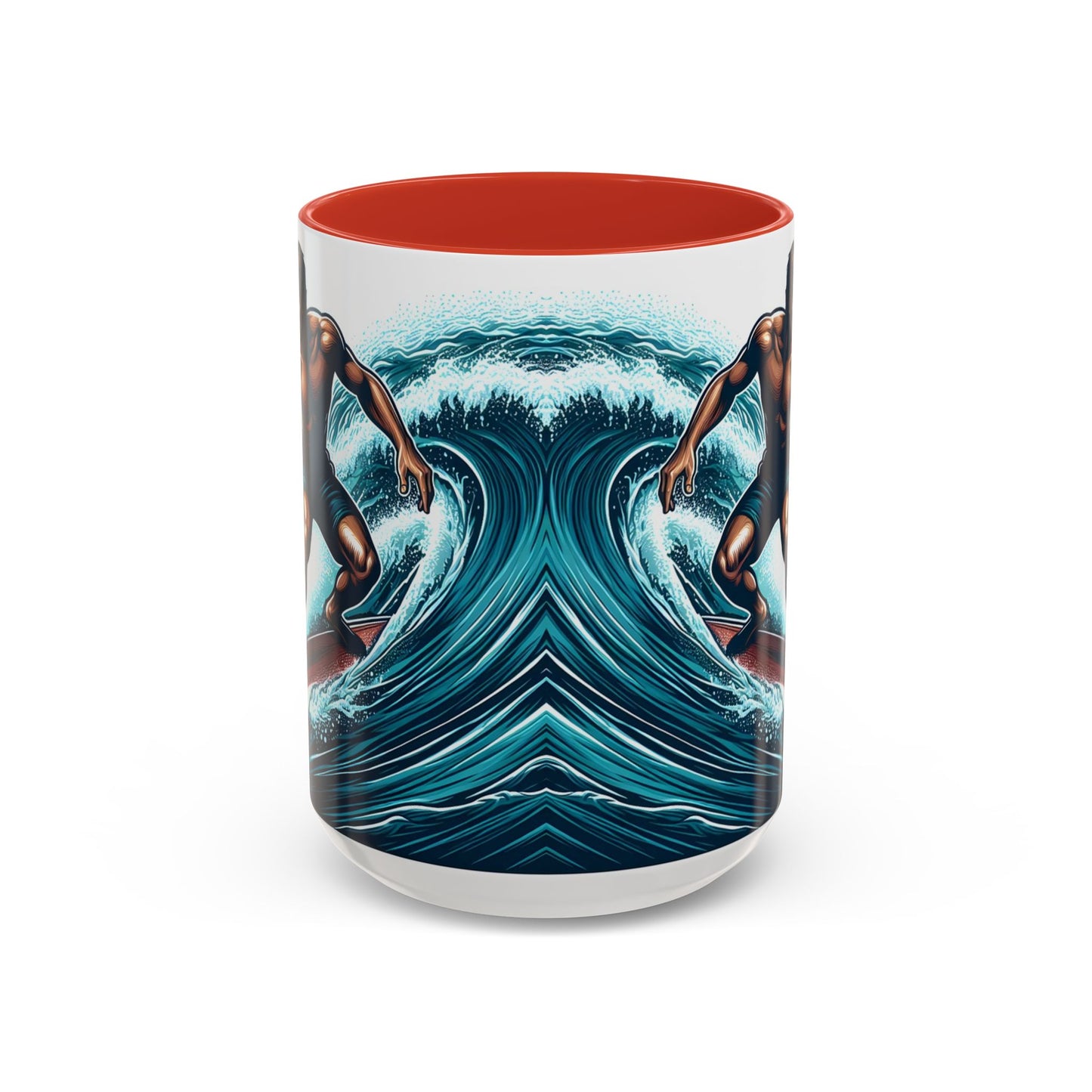 Surfer - Accent Coffee Mug (11, 15oz)