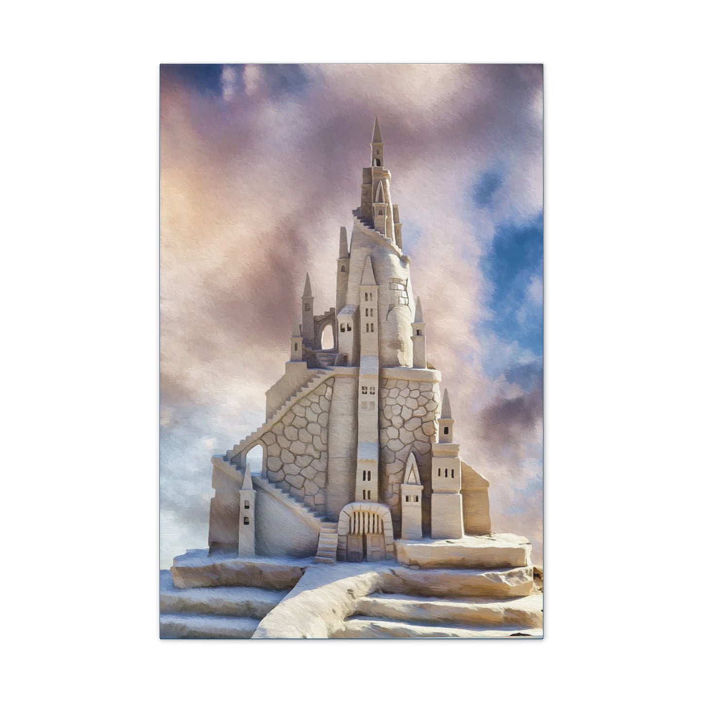 Sand Castle - Canvas Stretched, 0.75"