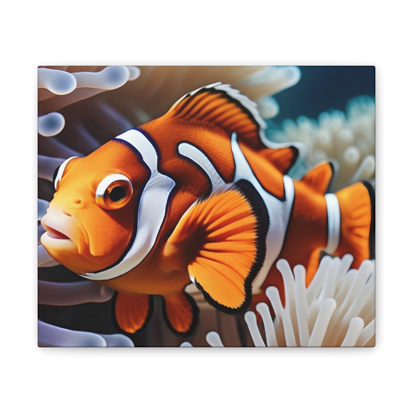 Clown Fish - Canvas Stretched, 0.75"