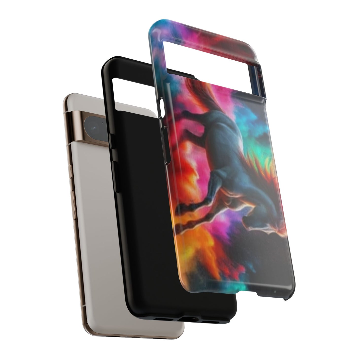 Colorful Horse - Tough Whimsical Phone Cases