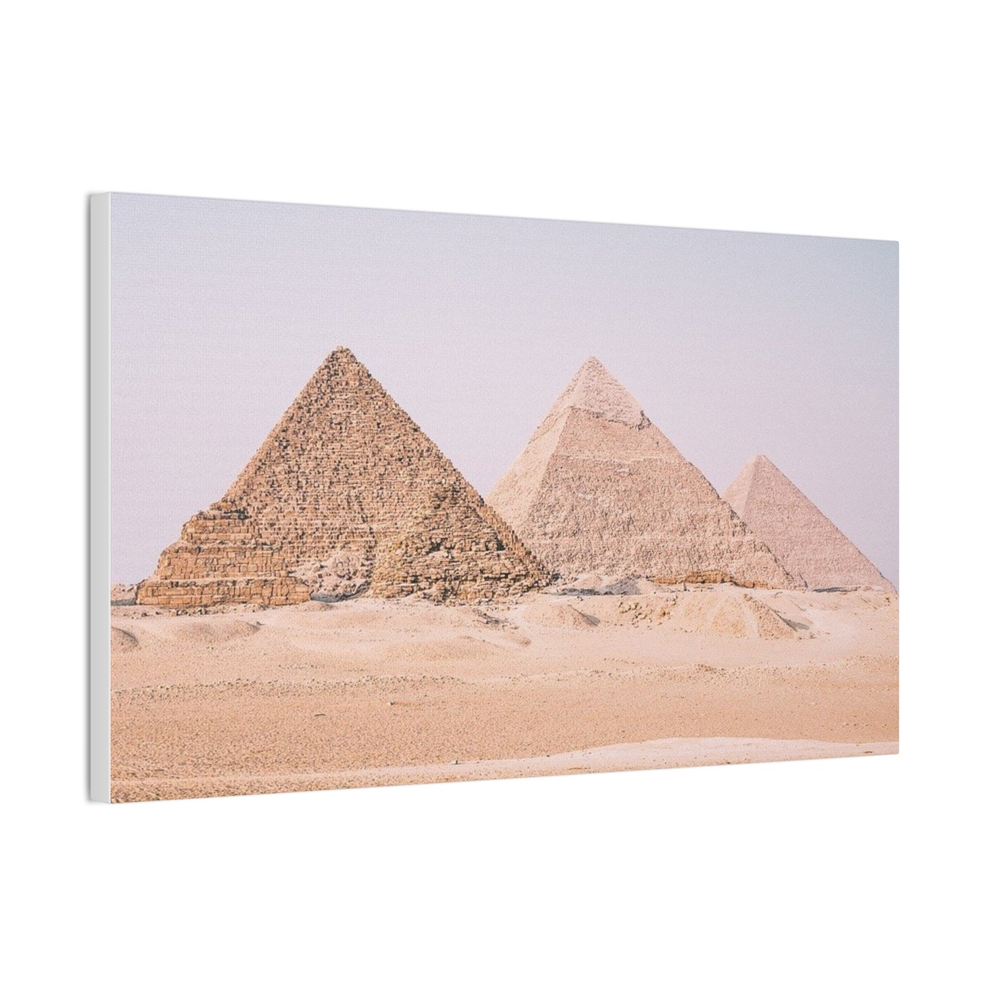 Pyramids - Canvas Stretched, 0.75"