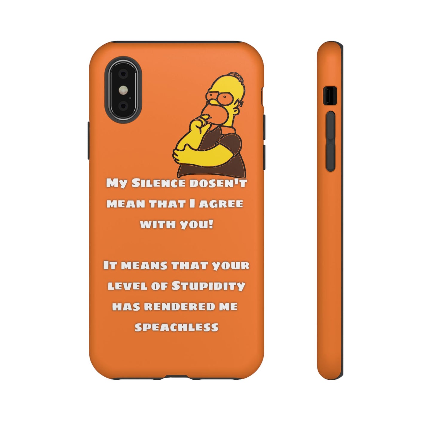 My Silence - Tough Cases - Whimsical Phone Cases