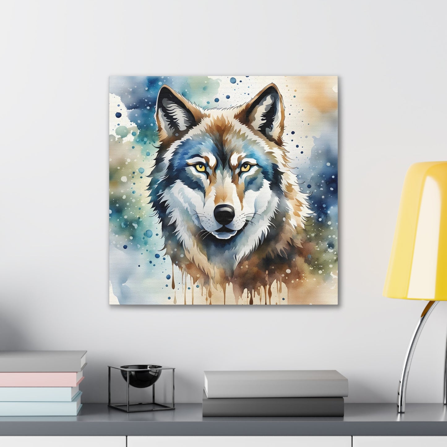 Wolf - Canvas Stretched, 0.75"