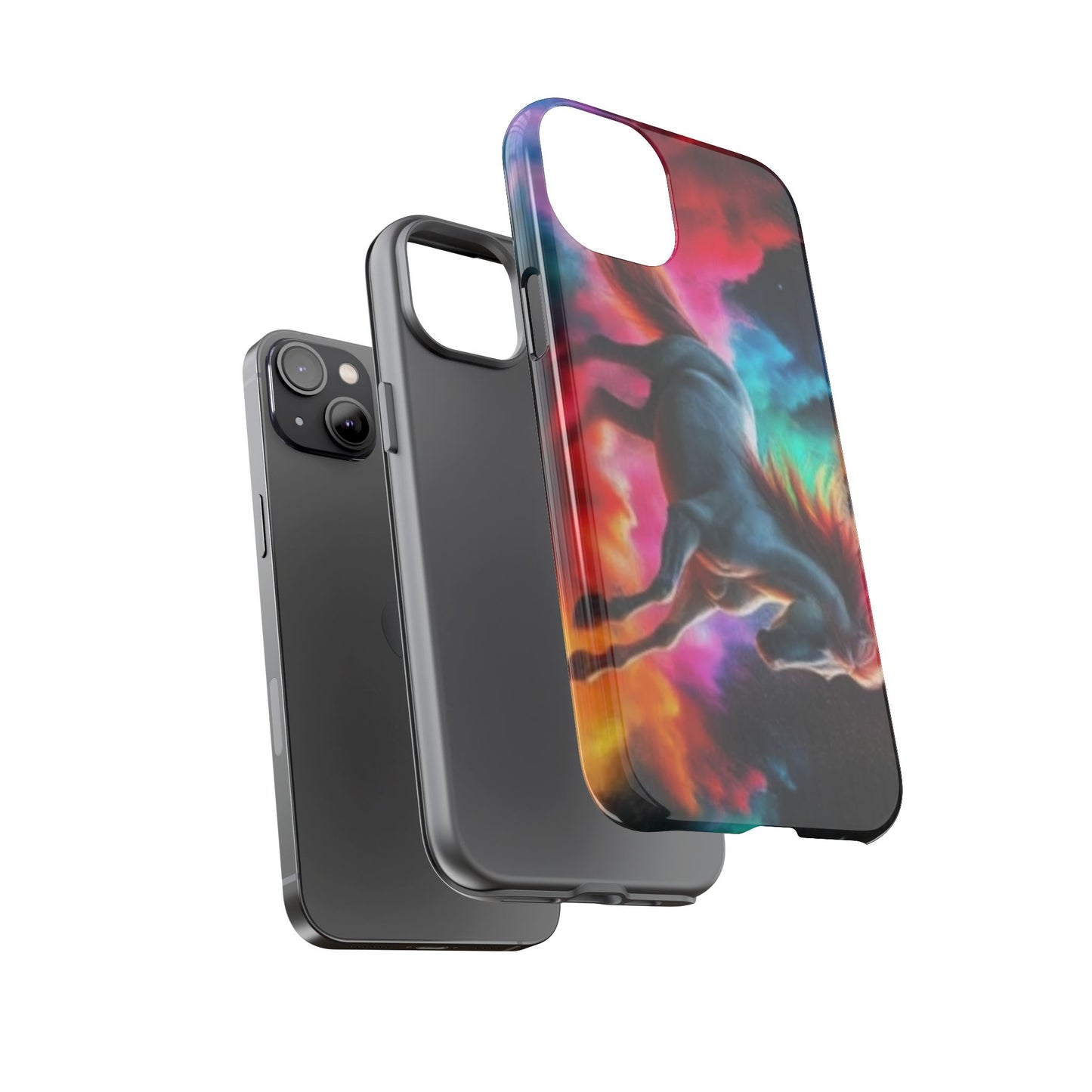 Colorful Horse - Tough Whimsical Phone Cases