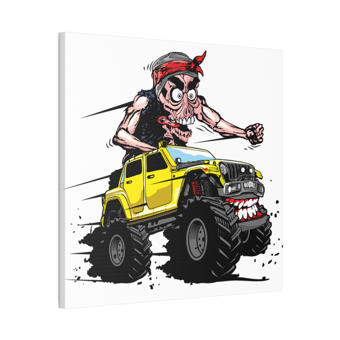 Road Rat - Canvas Stretched, 0.75" - Father's Day