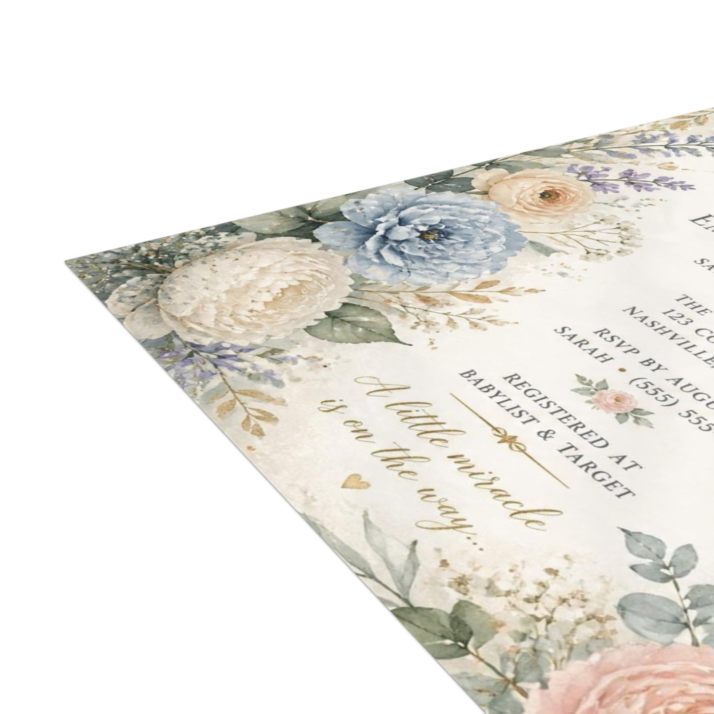 OH!  Baby Shower -Postcard Bundles (envelopes included)