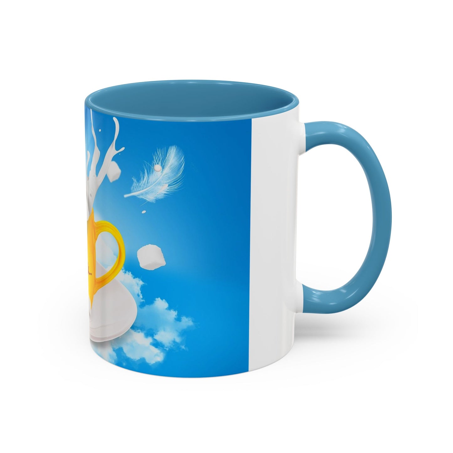 Coffee and Milk - Accent Coffee Mug (11, 15oz)