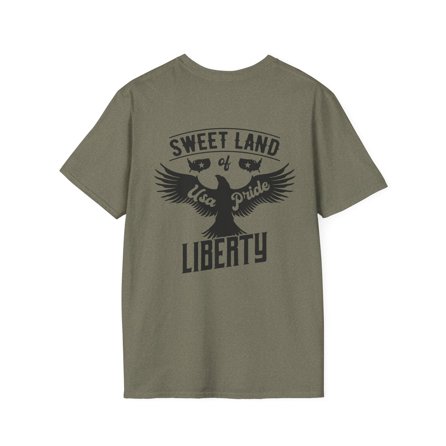 Sweet Land of Liberty - Unisex Softstyle T-Shirt