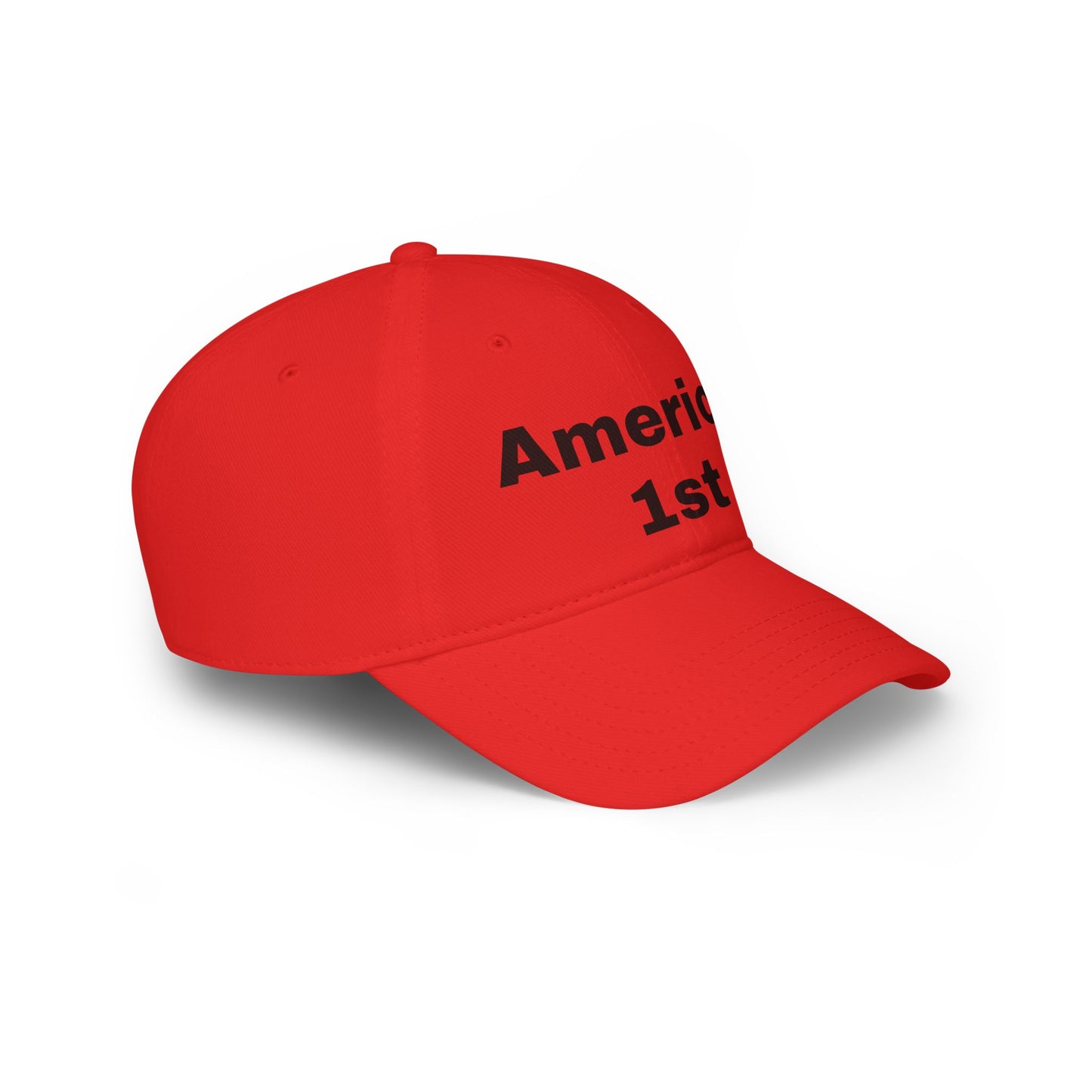 America 1st - Low Profile Baseball Cap - Military - Father's Day - Veteran