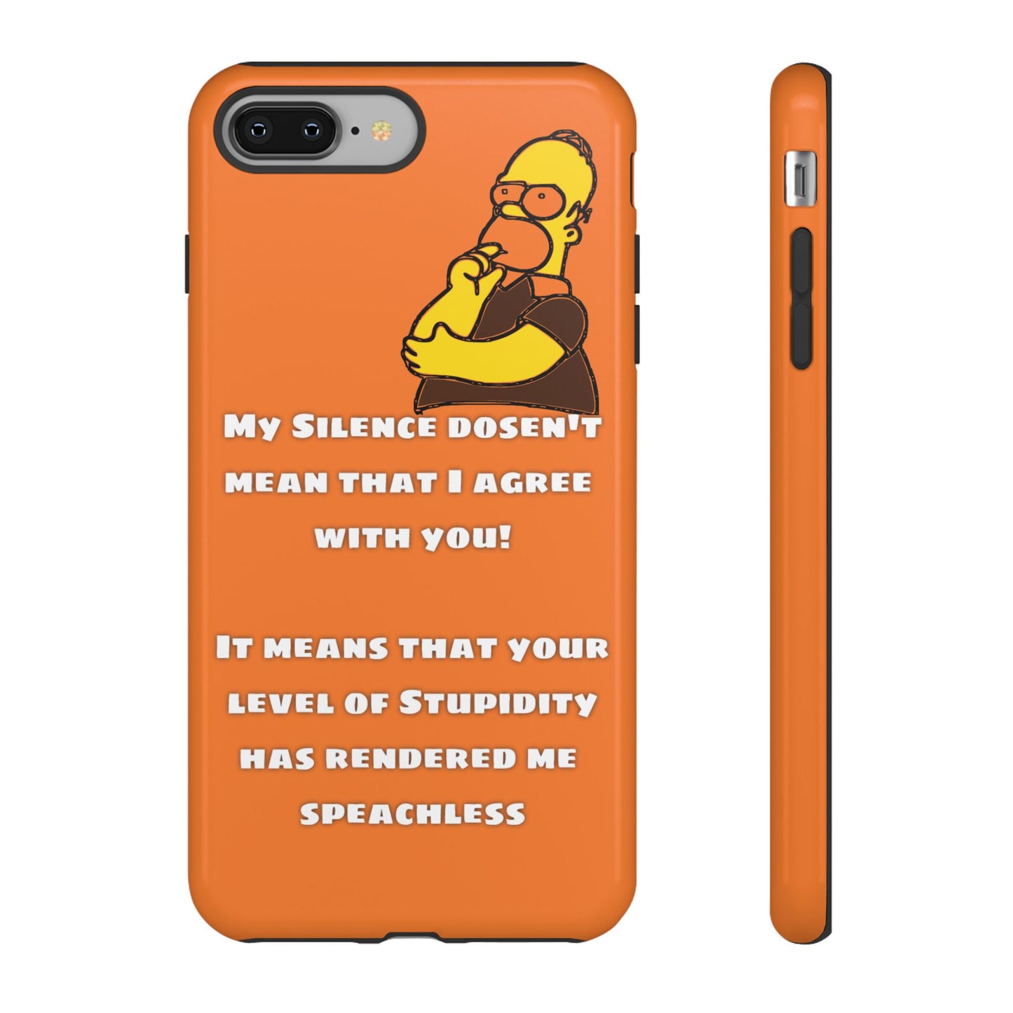 My Silence - Tough Cases - Whimsical Phone Cases