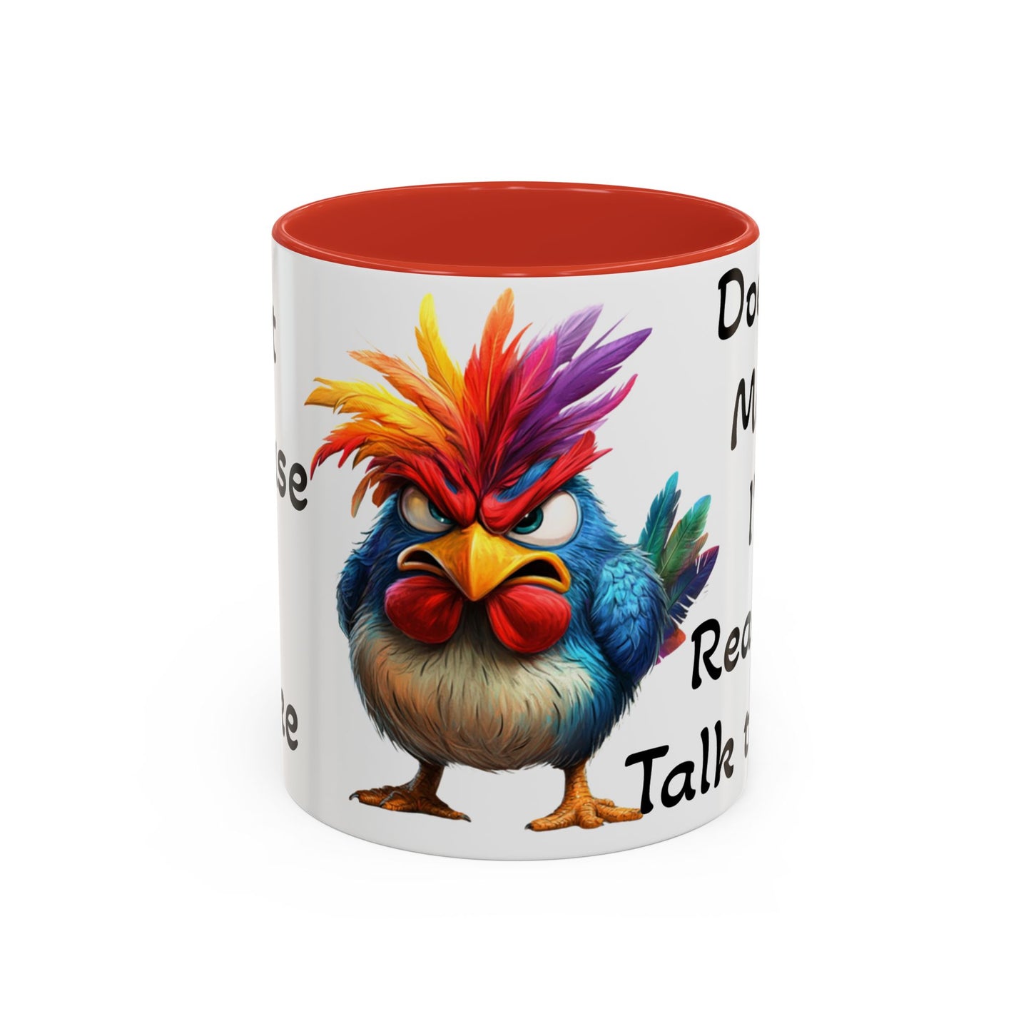 Just Because I'm Awake - Accent Coffee Mug (11, 15oz)