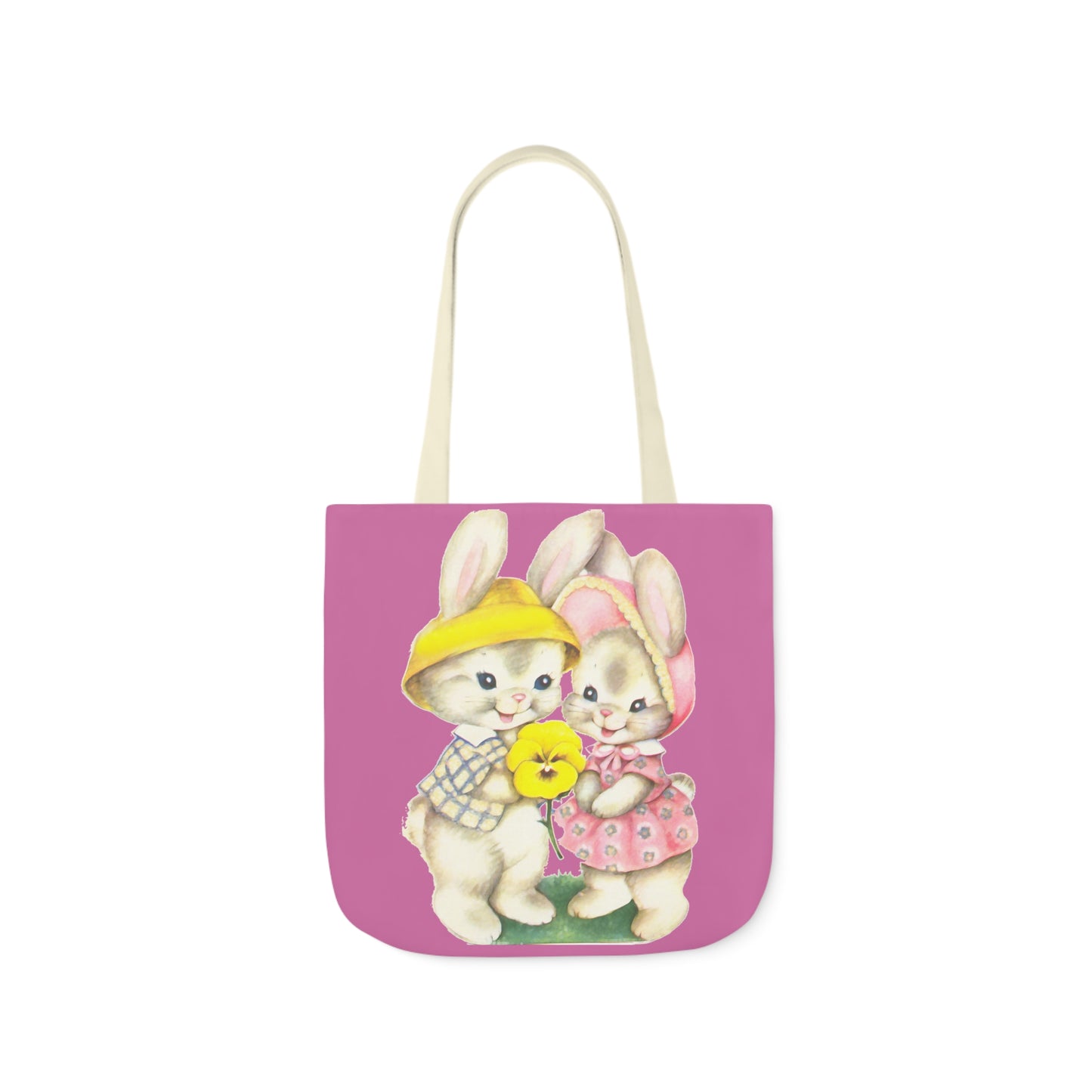 Easter - Canvas Tote Bag, 5-Color Straps