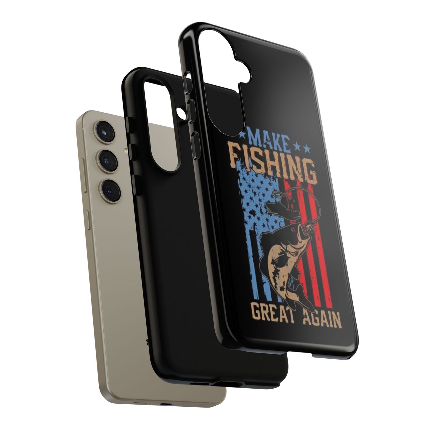 Make Fishing Great Again - Tough Whimsical Phone Cases