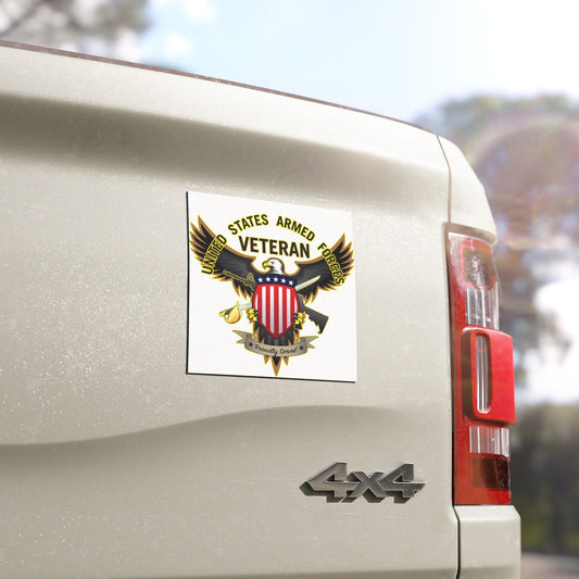 Military - Veteran - Car Magnets - Father's Day - Mother's Day