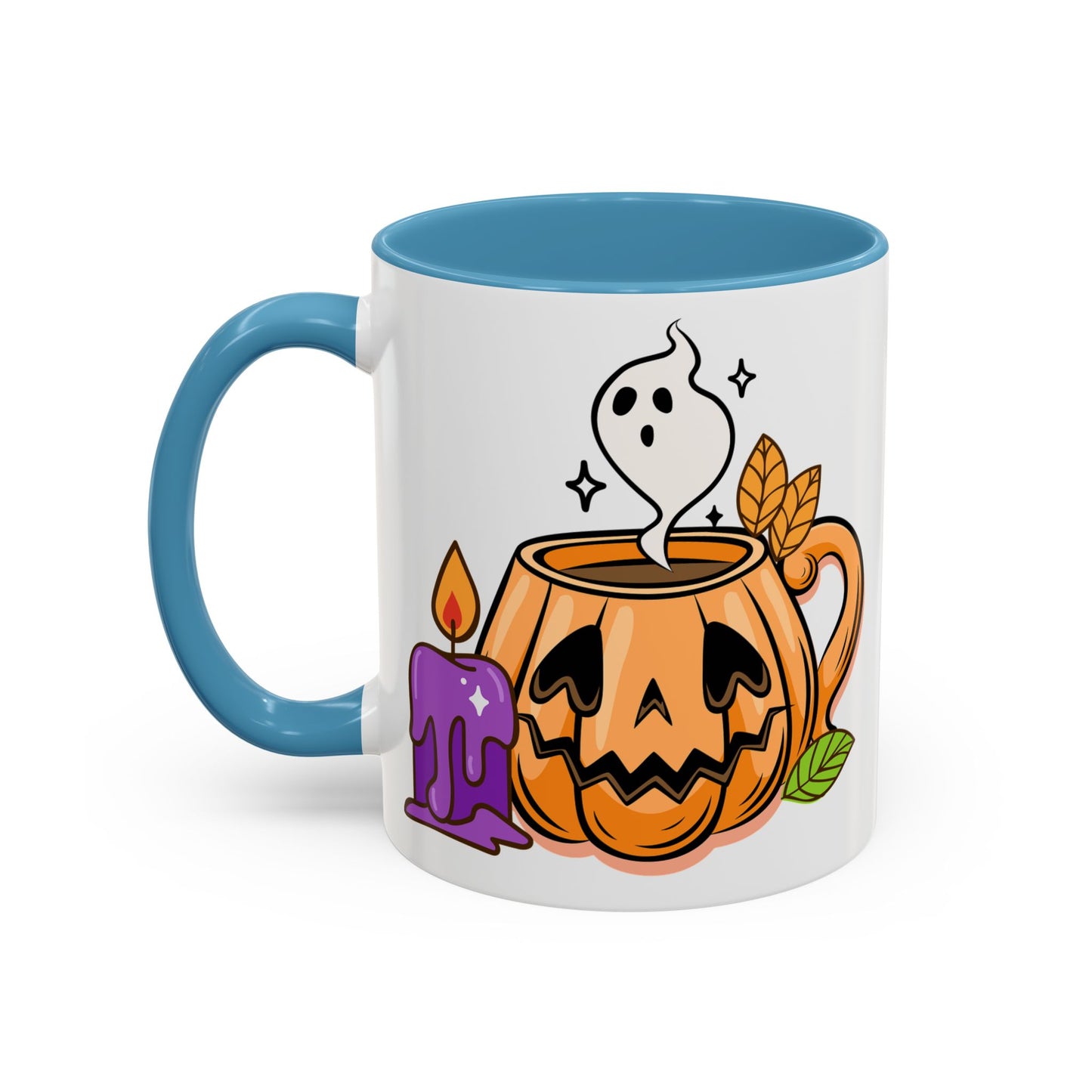 Pumpkin Spice - Accent Coffee Mug (11, 15oz) - Halloween