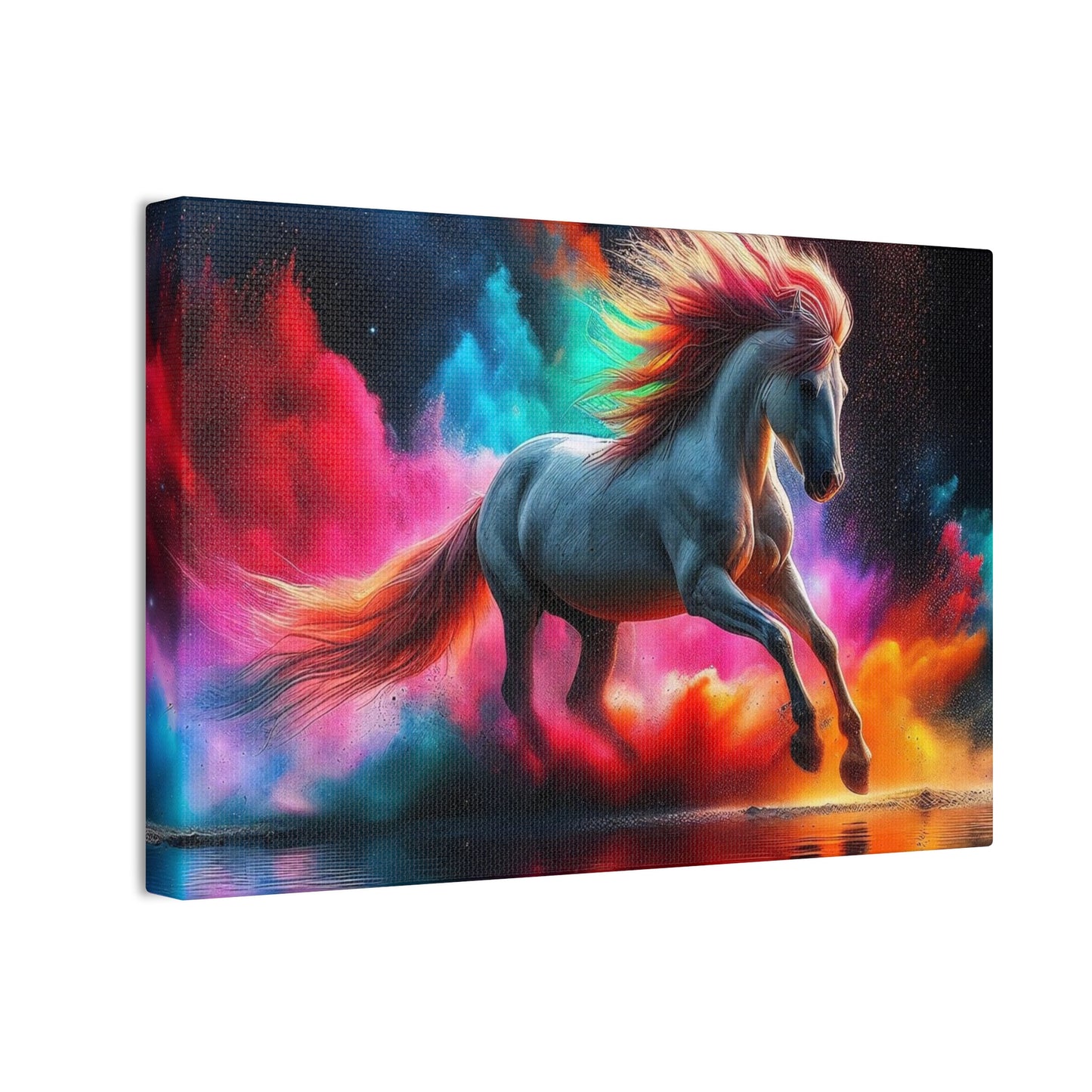 Colorful Horse - Canvas Stretched, 0.75"