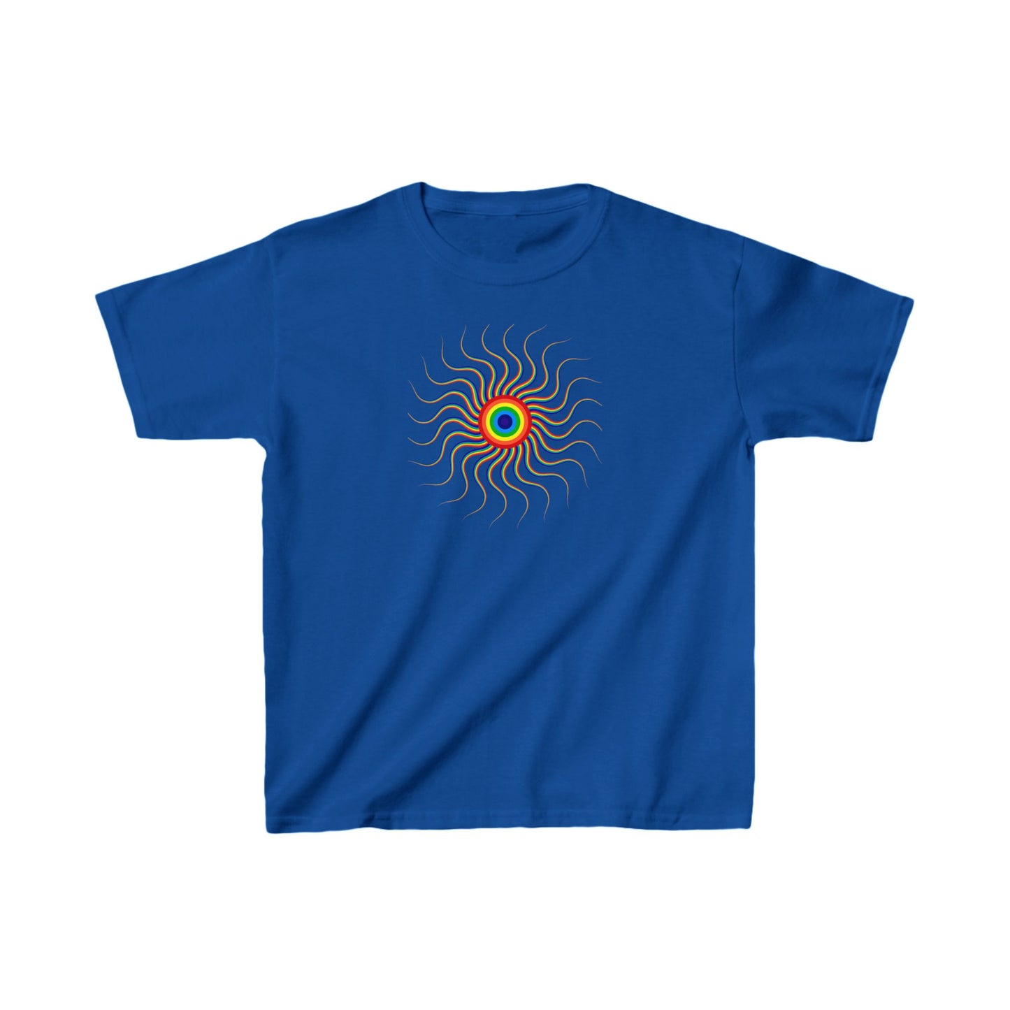 Kids - Crazy Sun -  Heavy Cotton™ T-Shirts