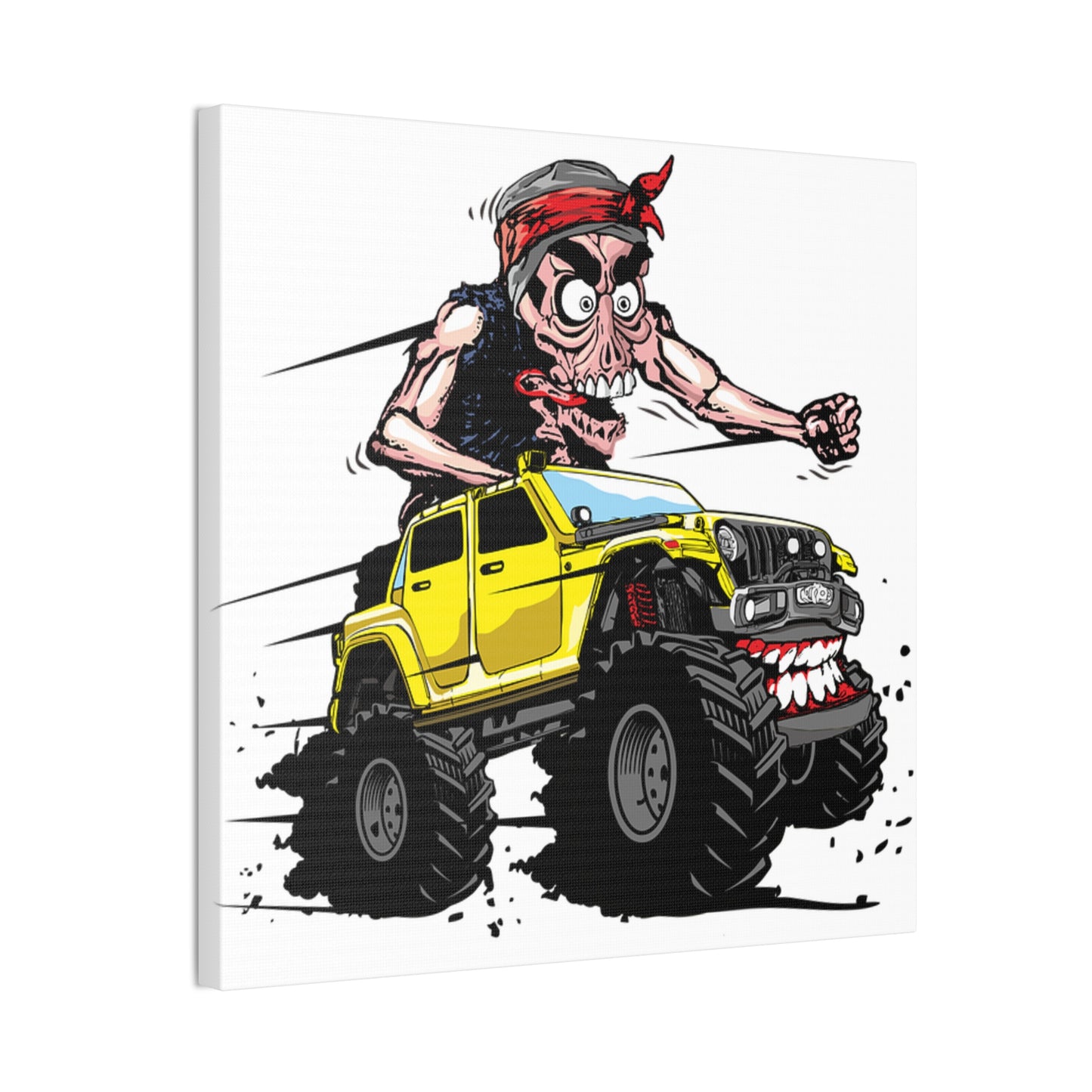 Road Rat - Canvas Stretched, 0.75" - Father's Day