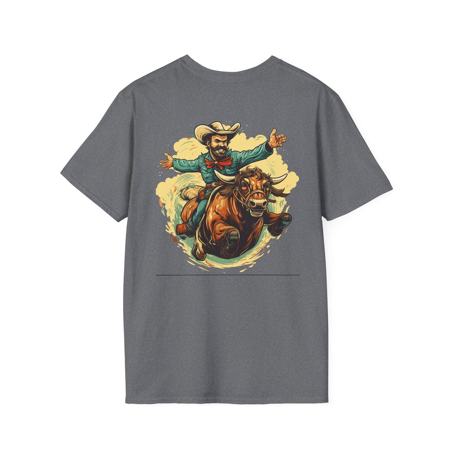 Bull Rider - Unisex Softstyle T-Shirt