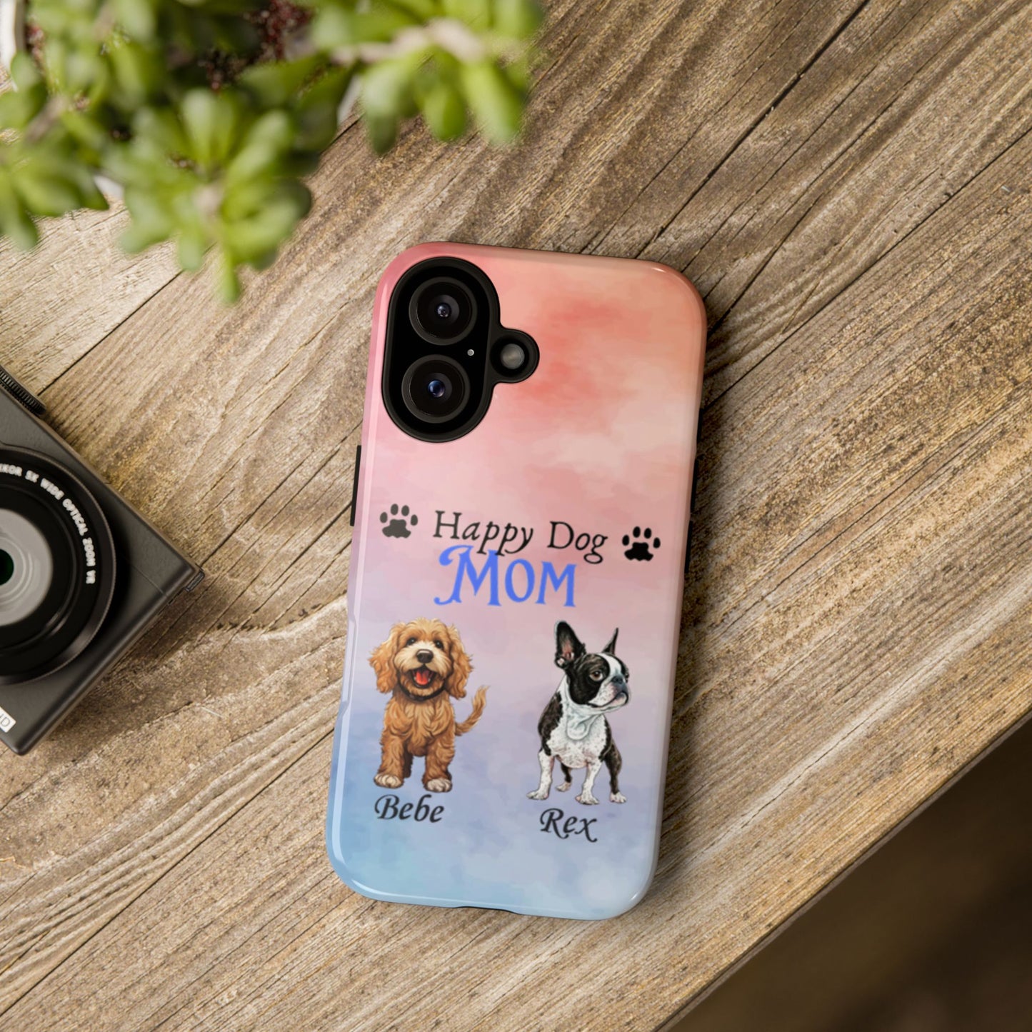 Dog Mom - Personalized - Whimsical Phone Cases - Mother's Day