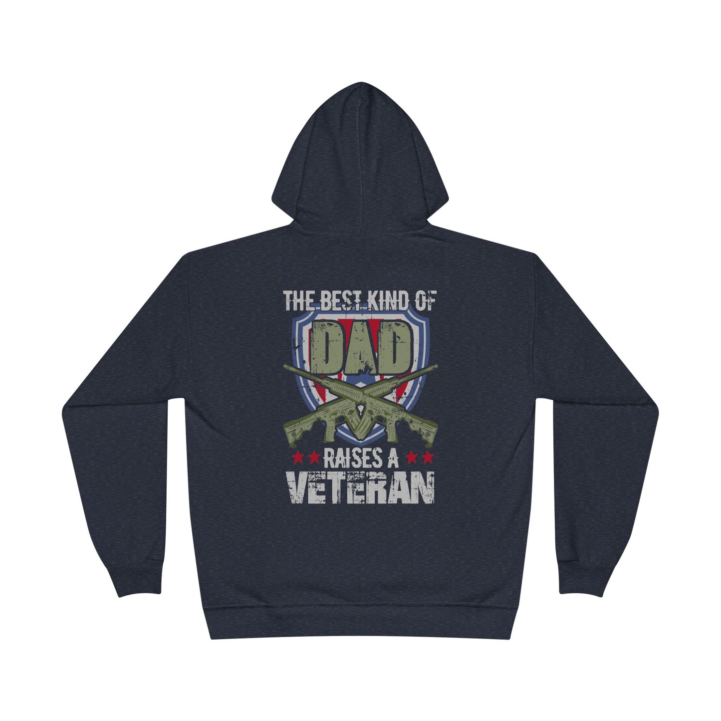 Military - Veteran - Unisex EcoSmart® Pullover Hoodie Sweatshirt