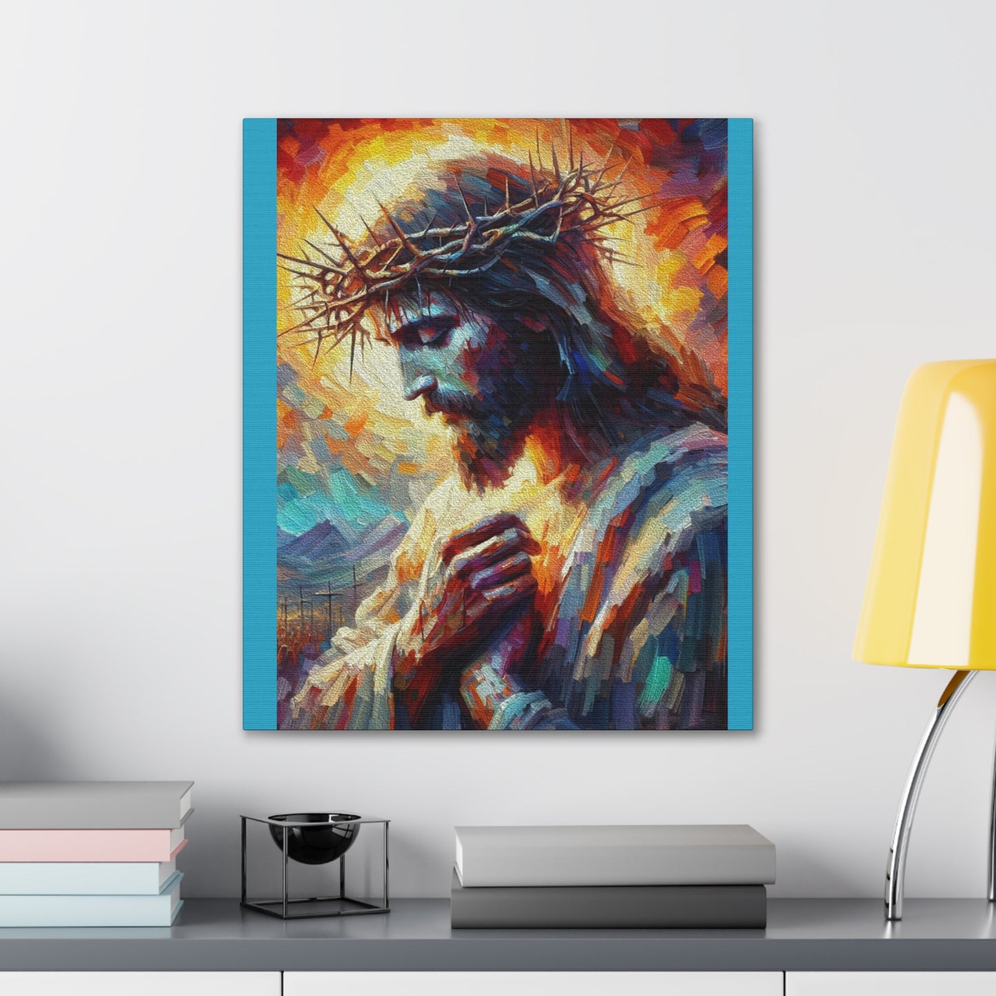 Crown of Thorns - Canvas Stretched, 0.75" - Easter