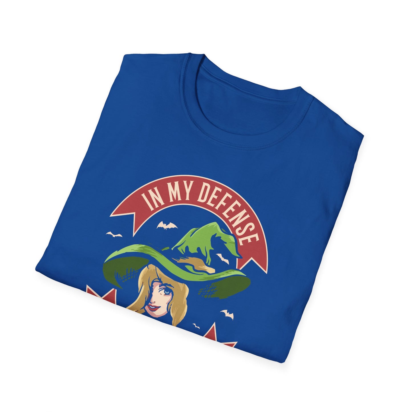 In My Defense - Unisex Softstyle T-Shirt - Halloween