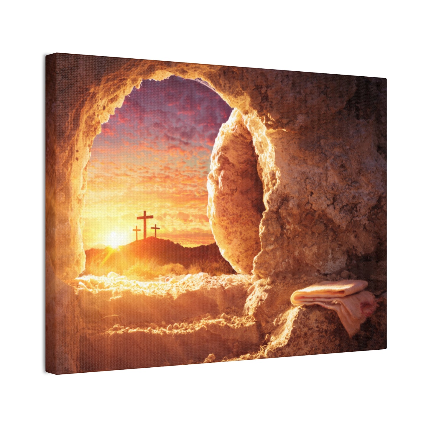 Resurrection - Canvas Stretched, 0.75" - Easter - Mother's Day - Father's Day