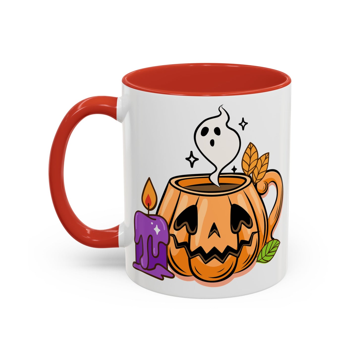 Pumpkin Spice - Accent Coffee Mug (11, 15oz) - Halloween