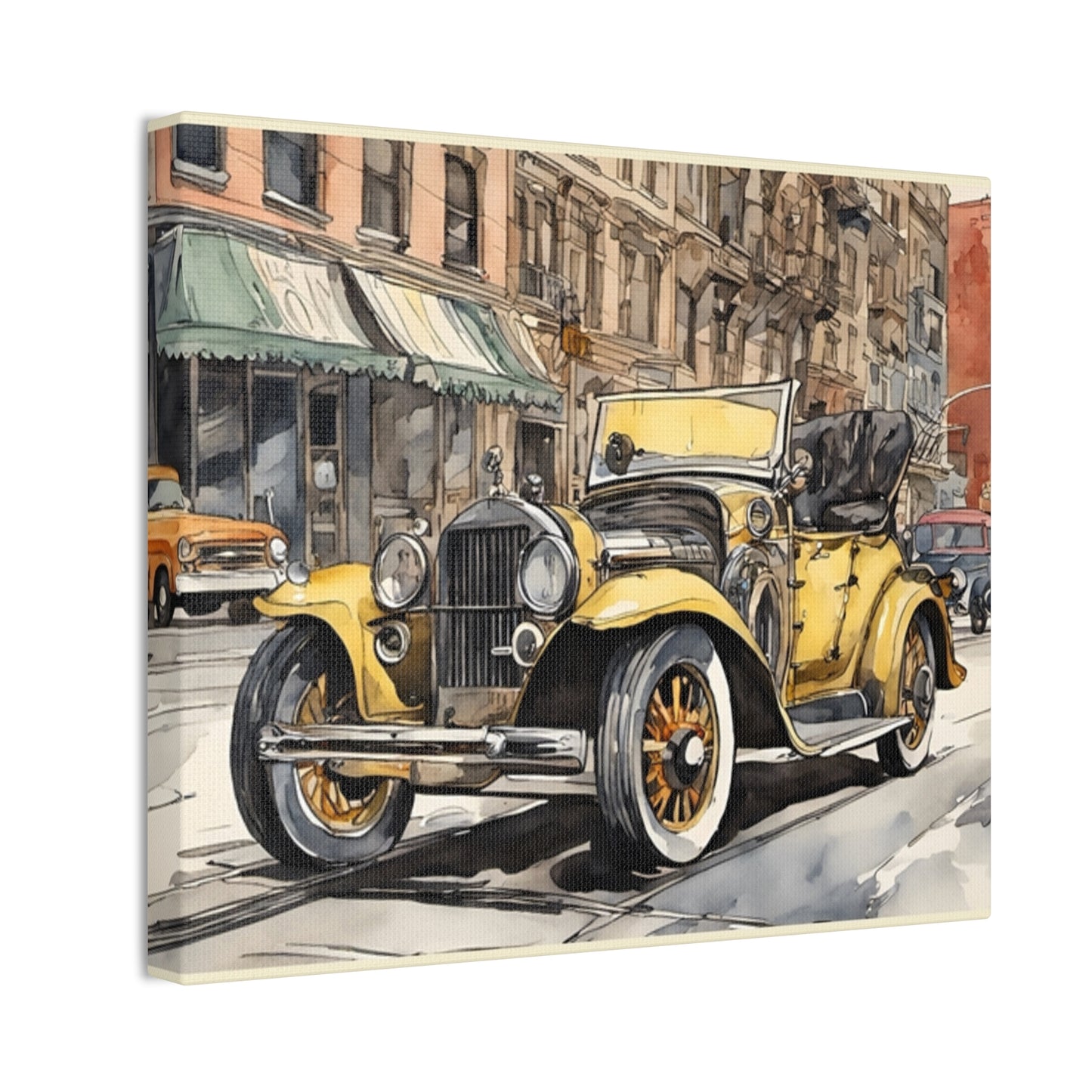 Antique Car - Canvas Stretched, 0.75" - Father's Day