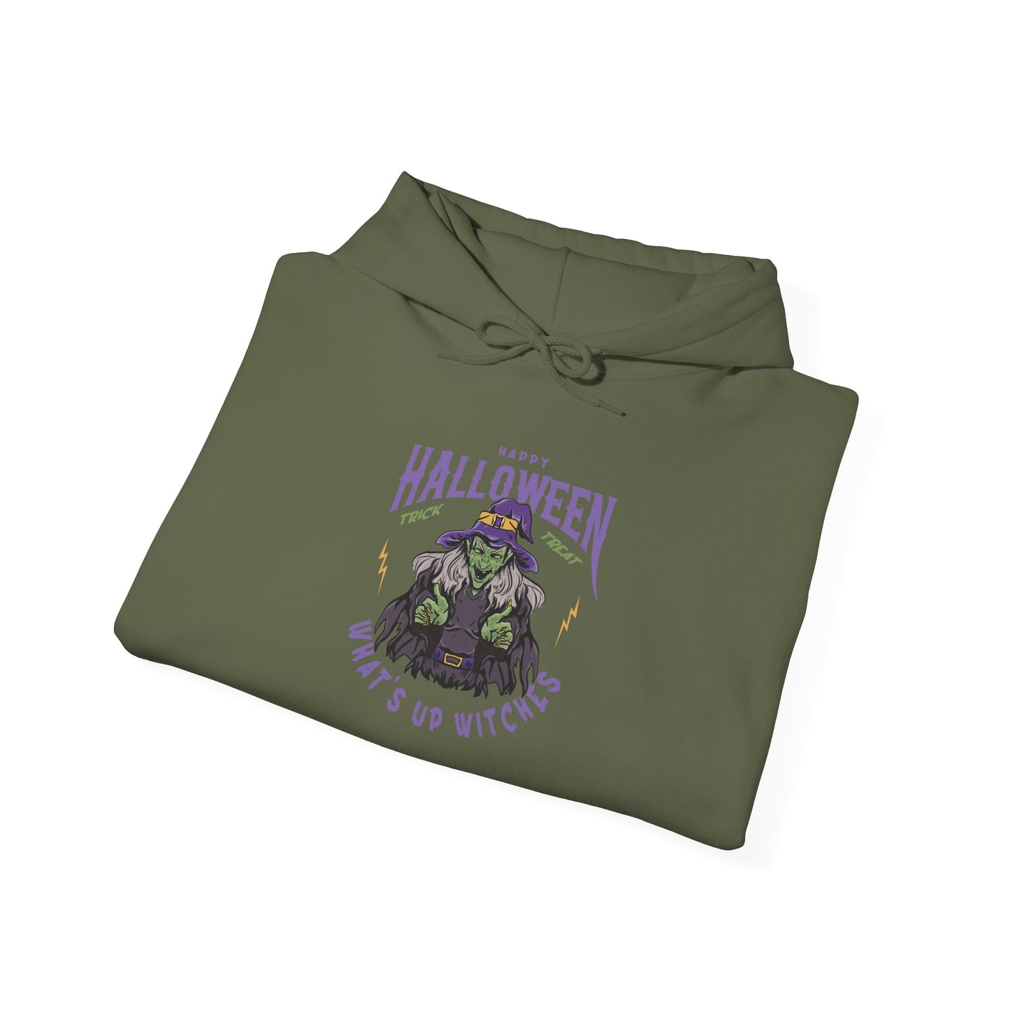 What's up witches - Unisex Heavy Blend™ Hooded Sweatshirt - Halloween