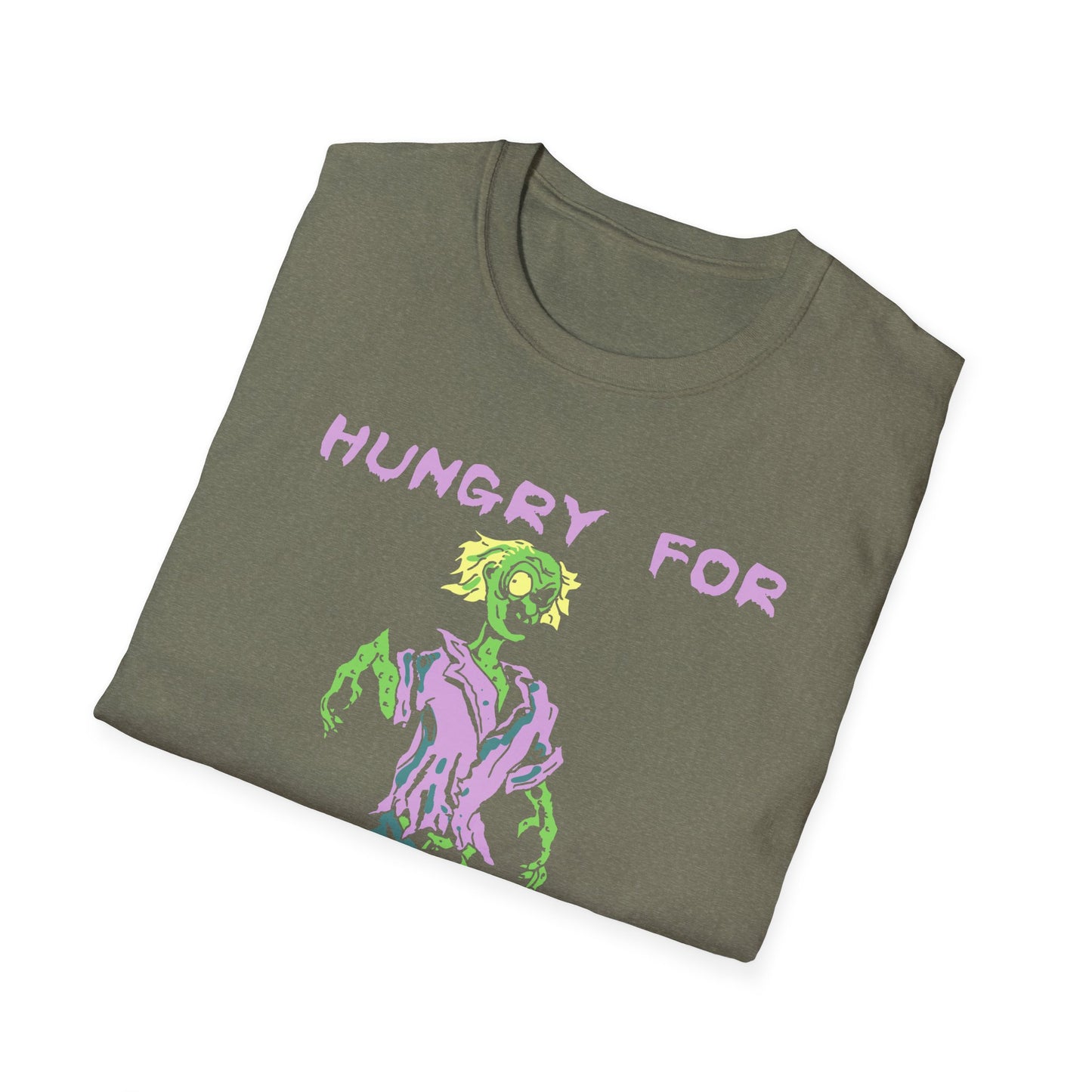 Hungry for your brains - Unisex Softstyle T-Shirt - Halloween