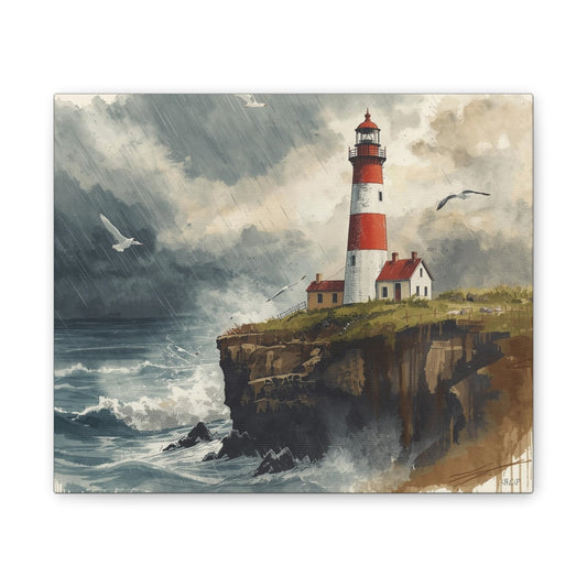 North Coast Light House - Canvas Stretched, 0.75" - 2026 Wall Art Places