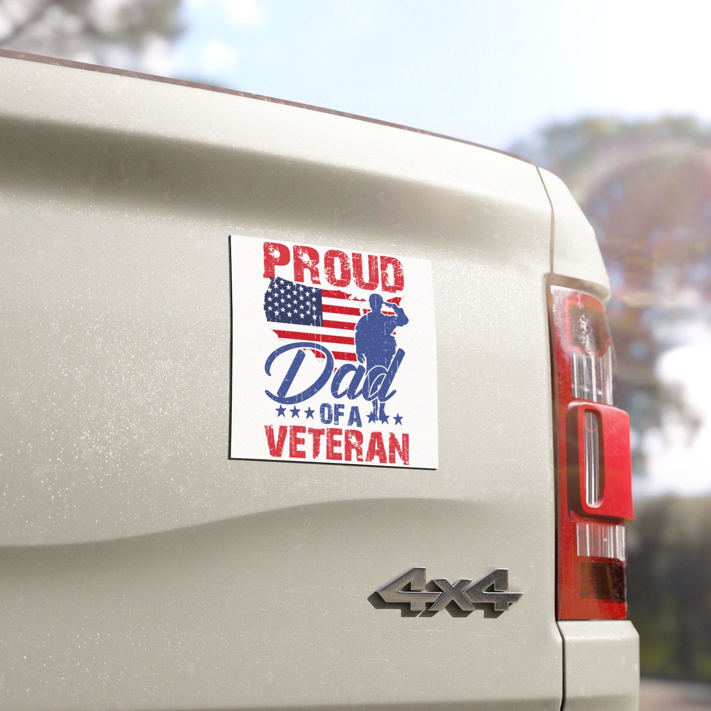 Military - Veteran - Car Magnets - Father's Day