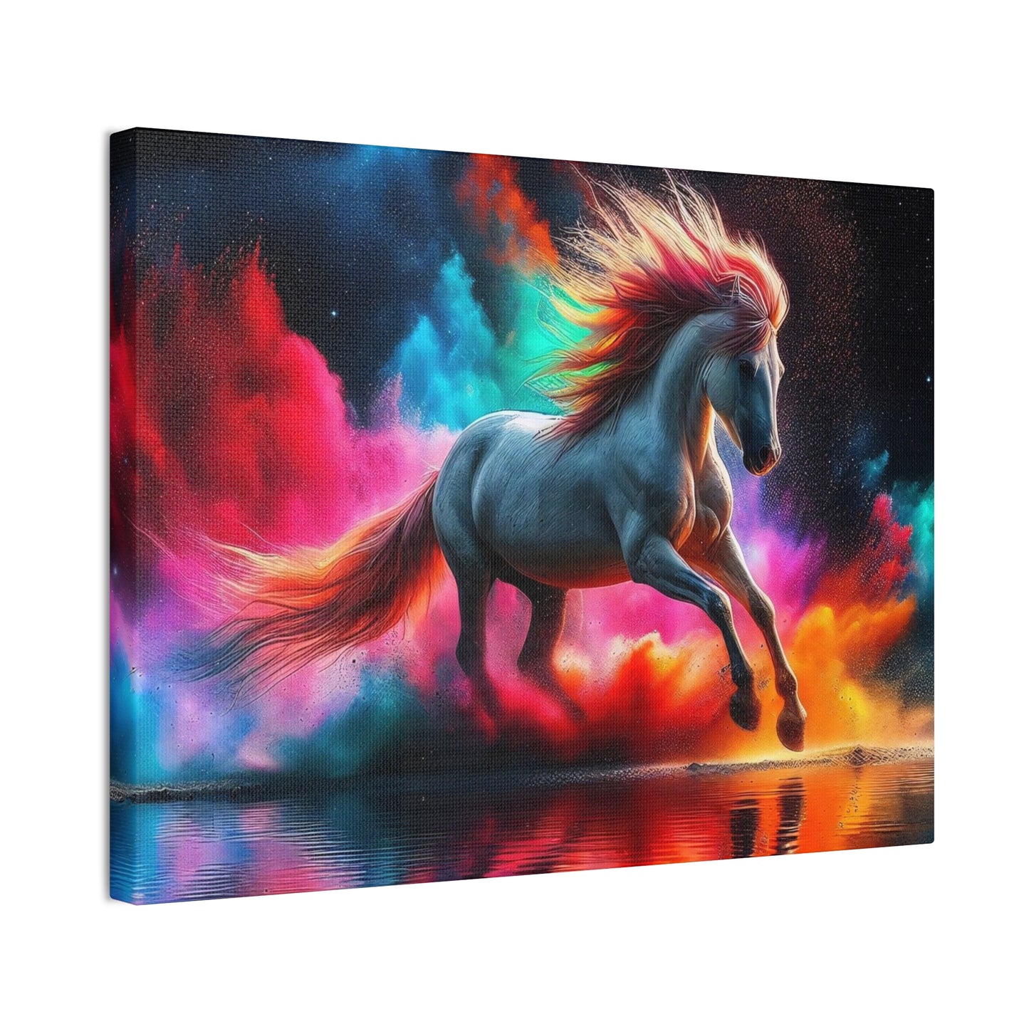 Colorful Horse - Canvas Stretched, 0.75"