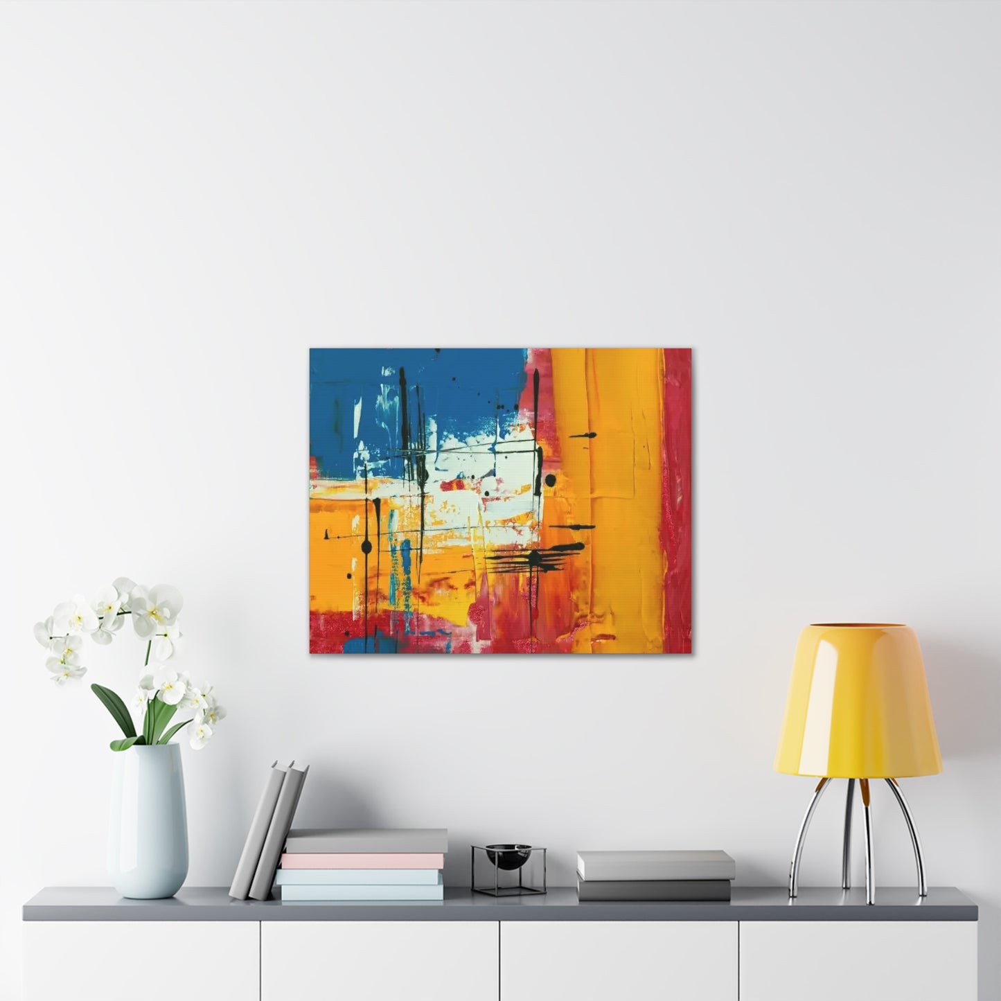Abstract - Canvas Stretched, 0.75" - Wall Art 2026  - Creative