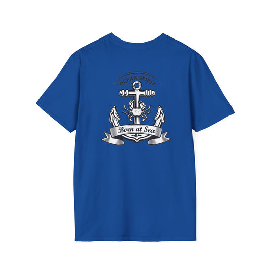 Born at Sea - Unisex Softstyle T-Shirt