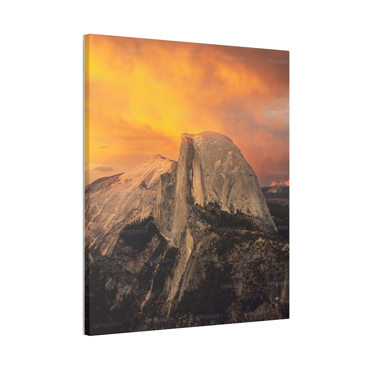 Half Dome - Canvas Stretched, 0.75"