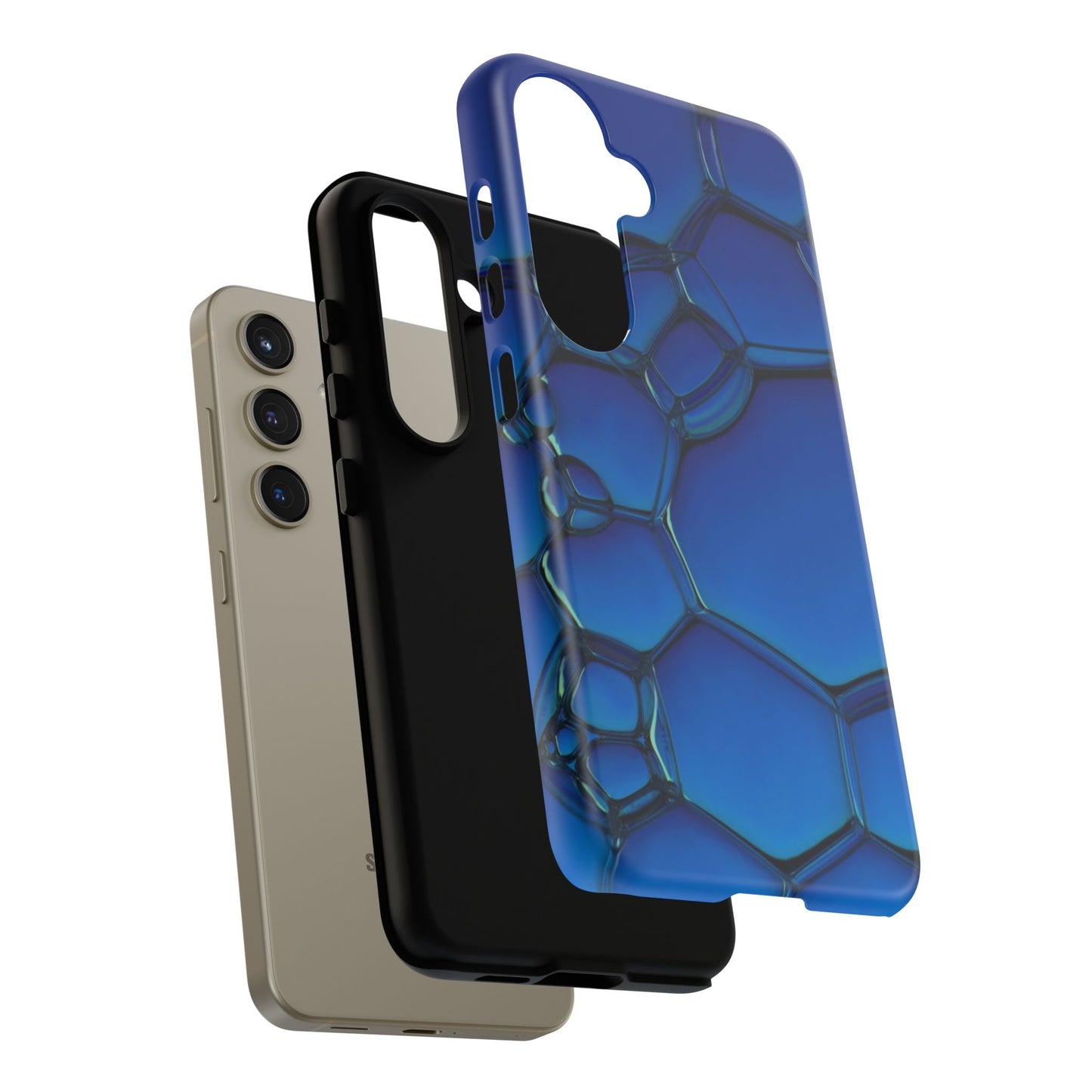 Blue Bubbles - Tough Cases - Whimsical Phone Cases