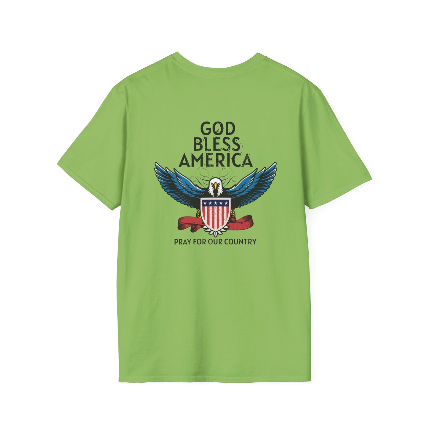 God Bless - Unisex Softstyle T-Shirt